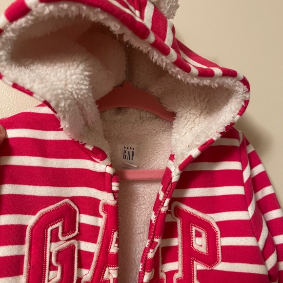 GAP baby girl fleece lined snowsuit - Picture 5 of 6